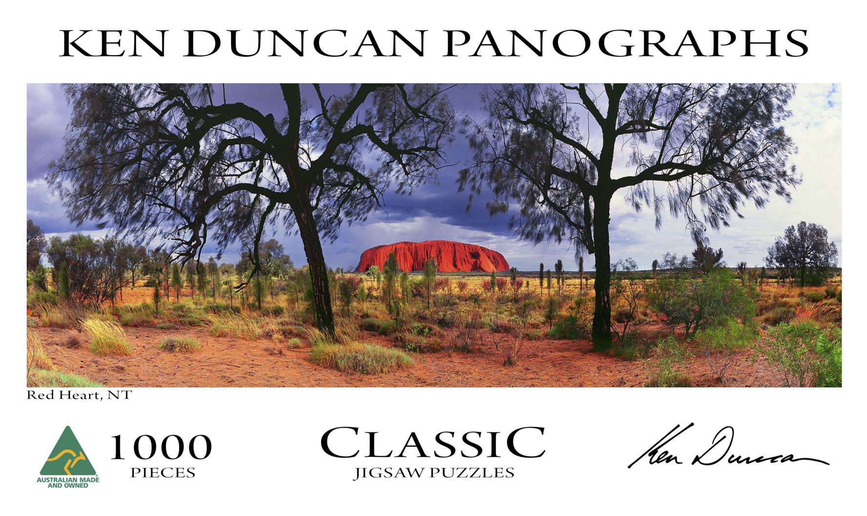 Red Heart 1000P Jigsaw Puzzle