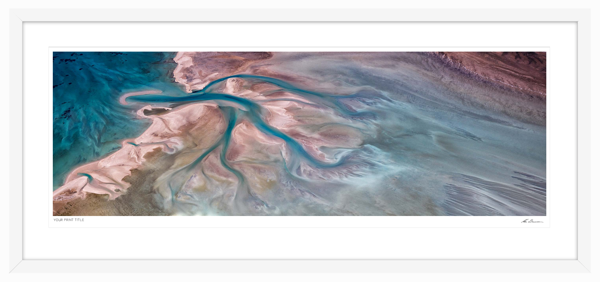 The Tree, Shark Bay - 60inch Framed Wall Stock Sale (One Only)