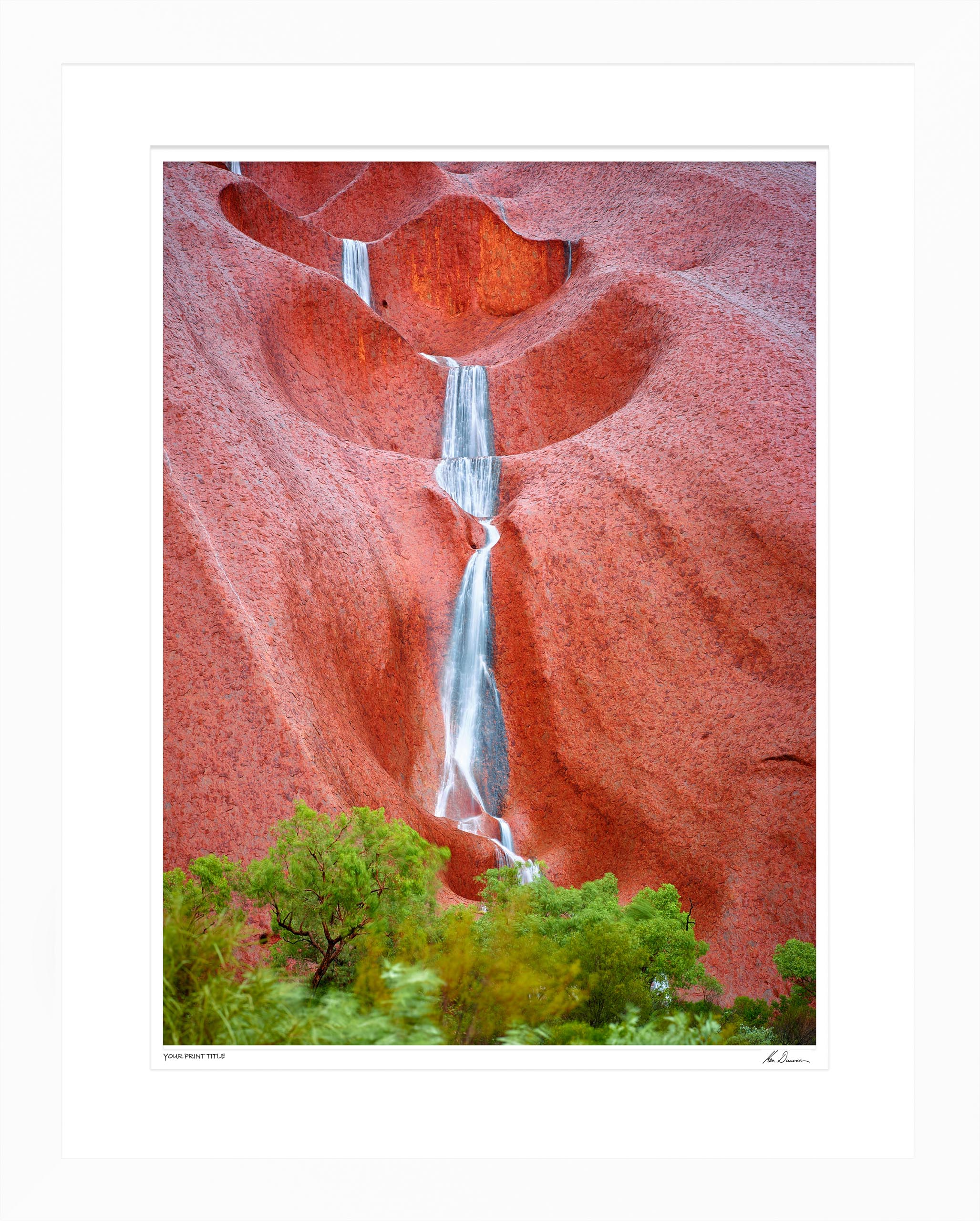 X Large Heavenly Rain. Framed Dimensions 1600mm (h) x 1273mm (w). Registration number 44/300