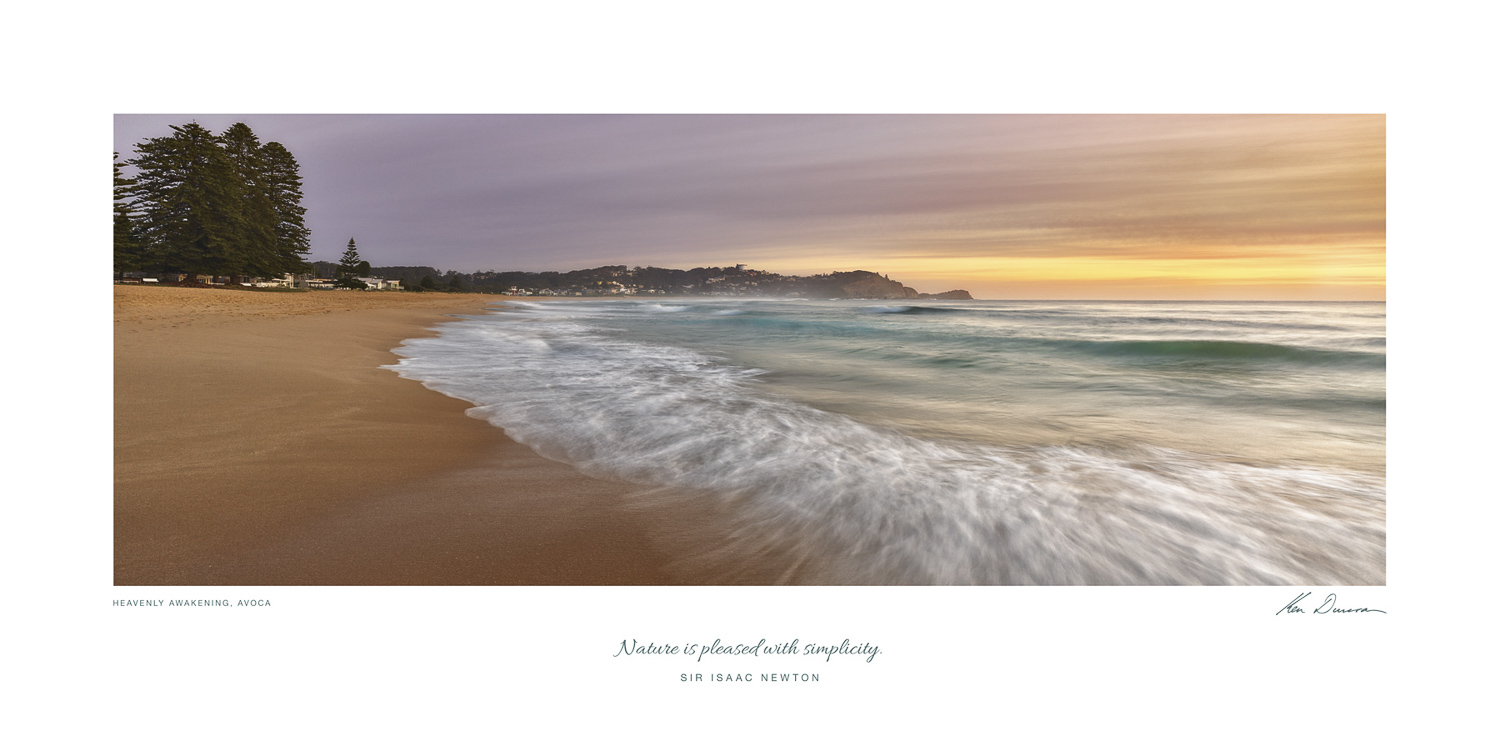 POSTER OF PURPOSE - HEAVENLY AWAKENING, AVOCA-Inspirational